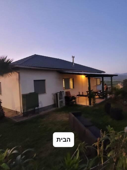 מטולה מול חרמון Villa Dış mekan fotoğraf